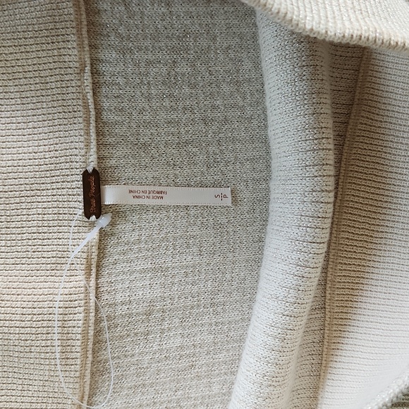 Free People Cream Ribbed A-Line Maxi Skirt - Picture 3 of 9